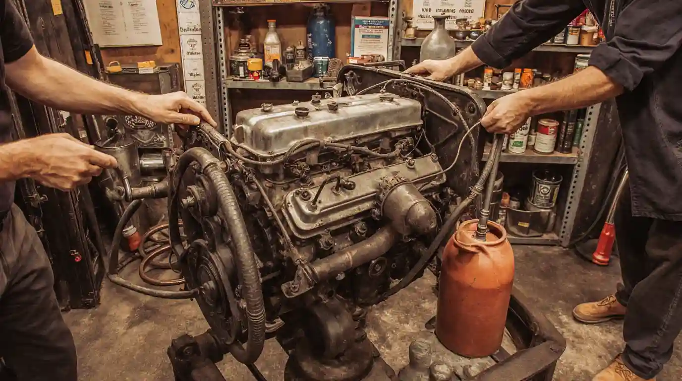 Refaire un moteur ancien